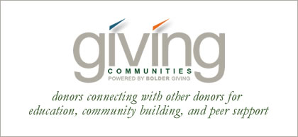 Giving Communities - Powered by Bolder Giving
