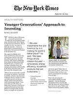 Click for pdf: Younger Generations' Approach to Investing