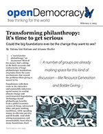 Click for pdf: Transforming philanthropy: it’s time to get serious